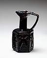 Hexagonal Jug, Moulded glass, Byzantine