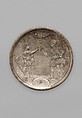 Plate with David's Confrontation with Eliab, Silver, Byzantine