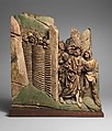 Judas Entering the Garden of Gethsemane to Betray Christ, Limewood with paint and gilding, German or South Netherlandish