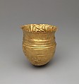 Vessel, Gold, Early Bronze Age