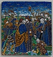 Plaque with The Betrayal of Christ, Monvaerni, Painted enamel, copper, French