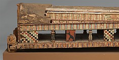 Coffin, Wood, paint, Coptic