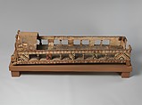 Coffin, Wood, paint, Coptic