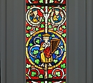 Tree of Jesse Window: The Reclining Jesse, King David, and Scenes from the Life of Jesus, Pot-metal glass, vitreous paint, and lead, German