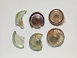 Fragment, Glass, ceramic, European or Middle Eastern