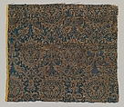 Textile with Brocade, Silk, metal thread, Egyptian