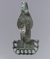 Square-Headed Bow Brooch, Copper alloy, Frankish