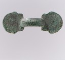 Equal-Arm Brooch, Copper alloy, Frankish