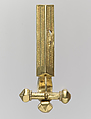 Crossbow Brooch, Gold, Late Roman or Byzantine