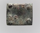 Square Plaque, Copper alloy, Frankish
