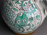Two-Handled Jar with Stag, Tin-glazed earthenware, Italian