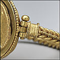 Bracelet with Bust of Roma, Gold, Byzantine