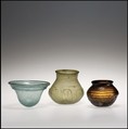 Globular Beaker with Trails, Glass, Anglo-Saxon