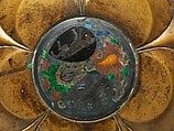 Plate, Brass, silver and translucent  enamel, South Netherlandish