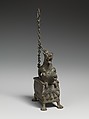 Censer with a Lioness Hunting a Boar, Bronze, Coptic