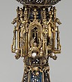 Chalice, Gilded silver, filigree enamel, pearls, Southeastern European