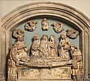 Entombment of Christ, Limestone, polychromy, French
