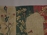 Courtiers in a Rose Garden: Two Ladies and Two Gentlemen, Wool warp, wool, silk, and metallic weft yarns, South Netherlandish