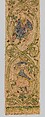 Orphrey, metal, silk, linen, British