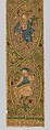 Orphrey, metal, silk, linen, British