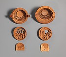 Half of a Prayer Bead with the Crucifixion, Boxwood, Netherlandish