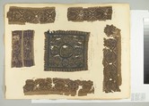 Textile Fragment, Linen, wool, Coptic