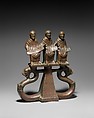 Chariot Mount with Three Figures, Copper Alloy, Late Roman or Byzantine