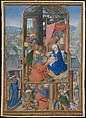 Manuscript Illumination with Adoration of the Magi, Master of James IV of Scotland (probably Gerard Horenbout)  Netherlandish, Tempera, ink, and shell gold on parchment, Netherlandish