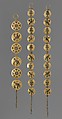 Chain with Birds and Geometric Motifs, Cloisonné enamel, gold, Kyivan Rus’