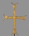 Processional Cross, Silver, silver-gilt, Byzantine