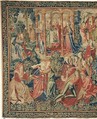 Peace and Mercy Win the Promise of Redemption for Man (Episode from The Story of the Redemption of Man), Wool warp, wool and silk wefts, South Netherlandish