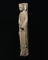 Column Statue of a King, Limestone, French