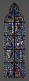 Scenes from the Legend of Saint Vincent of Saragossa and the History of His Relics, Pot-metal glass, vitreous paint, and lead, French
