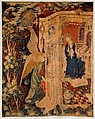 Tapestry with the Annunciation, Wool warp, wool with a few metallic wefts, South Netherlandish