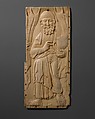 Panel with St. Peter or St. Paul (?), Ivory, Byzantine
