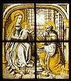 The Adoration of the Magi, Colorless glass, vitreous paint and silver stain, German