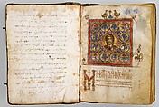 Illuminated Psalter, Tempera, black ink and gold on parchment, Byzantine