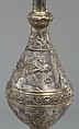 Flask with the Adoration of the Magi, Silver, silver-gilt, Byzantine