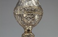 Flask with the Adoration of the Magi, Silver, silver-gilt, Byzantine