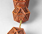 Rosary of Floris van Egmond and Margaretha van Glymes, Boxwood, Netherlandish