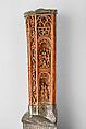 Knife, Boxwood, steel, and silver, Netherlandish