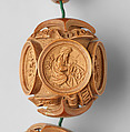 Bead 1: Hosea Rosary of Henry VIII and Katherine of Aragon, Boxwood, Netherlandish