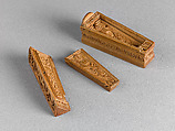 Miniature Coffin, Boxwood, Netherlandish