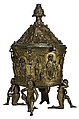 Baptismal Font, Copper alloy, cast in eight pieces, German (Hildesheim)