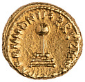 Half-Dinar, Gold, North African (Ifriqya, Tunisia)