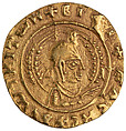 Coin of ʿEzana (AV.1 Type), Gold, Ethiopian (Aksum, Ethiopia)