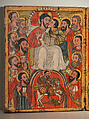Diptych with the Kiss of St. John, Tempera on wood, Ethiopian (Ethiopia)