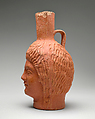 Jug, African red slip ware, North African (Tunis El Aouja, Navigius school)