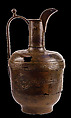 Ewer, Copper-alloy sheet; incised; traces of gilding, Armenian