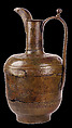 Ewer, Copper-alloy sheet; incised; traces of gilding, Armenian